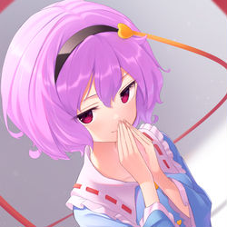 This is a pixiv picture whose title is さとり.
