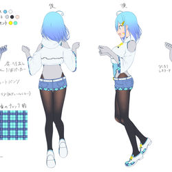 This is a pixiv picture whose title is 【告知】Vtuberになりました！.