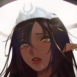 This is a pixiv picture whose title is 🖤.