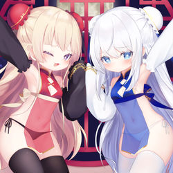 This is a pixiv picture whose title is ちゃいなふく！.