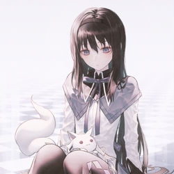 This is a pixiv picture whose title is homura.