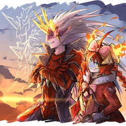 This is a pixiv picture whose title is エピソード２.
