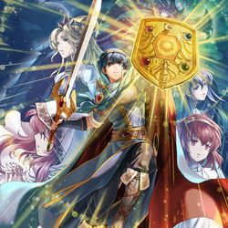 This is a pixiv picture whose title is ファイアーエムブレムサイファ / 紋章の盾の継承者 マルス.