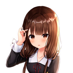 This is a pixiv picture whose title is Miko.