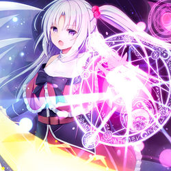 This is a pixiv picture whose title is 魔界の創造神.
