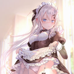 This is a pixiv picture whose title is パンツを見せてくれる9A-91ちゃん.