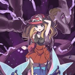 This is a pixiv picture whose title is ありがとうポケモン.