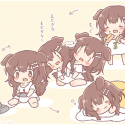 This is a pixiv picture whose title is ころねサイクル🥐.