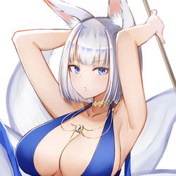 This is a pixiv picture whose title is 加賀.