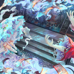 This is a pixiv picture whose title is 操.