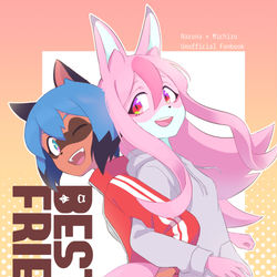 This is a pixiv picture whose title is 【10/4 覚醒Anima】なずみち新刊サンプル.