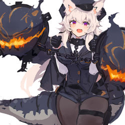 This is a pixiv picture whose title is モン娘.