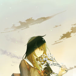This is a pixiv picture whose title is 花びら.