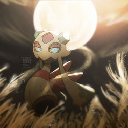 This is a pixiv picture whose title is 名月.