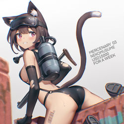 This is a pixiv picture whose title is MERCENARY 03.
