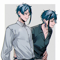 This is a pixiv picture whose title is ログ3.