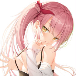 This is a pixiv picture whose title is あたしと良いことしよっか？.
