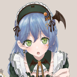 This is a pixiv picture whose title is ハロウィン六花.