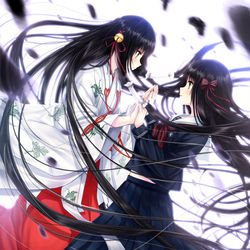 This is a pixiv picture whose title is 祝姫.