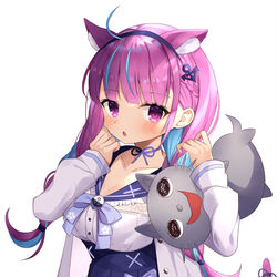 This is a pixiv picture whose title is 新衣装あくあ.