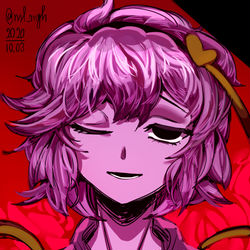 This is a pixiv picture whose title is さとり.