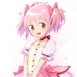 This is a pixiv picture whose title is 鹿目まどか🌸.