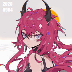 This is a pixiv picture whose title is ❤.