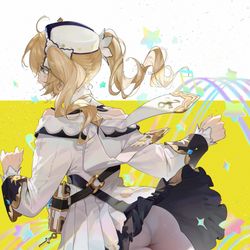This is a pixiv picture whose title is 🎵🎵🎵.