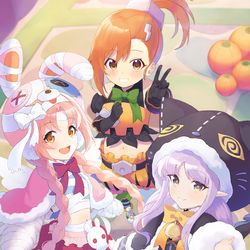 This is a pixiv picture whose title is リトルリリカル(ハロウィン).