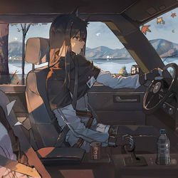 This is a pixiv picture whose title is 🍁.