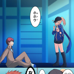 This is a pixiv picture whose title is 運命の夜に召喚されたのが謎のヒロインXだったら.