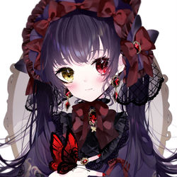 This is a pixiv picture whose title is アンティーク和ロリィタ.