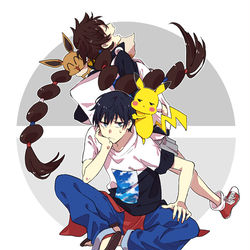 This is a pixiv picture whose title is GOTCHA！.