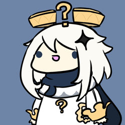 This is a pixiv picture whose title is パイモン.
