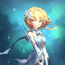 This is a pixiv picture whose title is 旅行者.