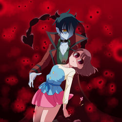 This is a pixiv picture whose title is 熱い想い.