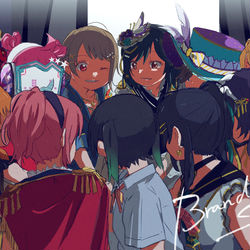 This is a pixiv picture whose title is 虹まとめ.