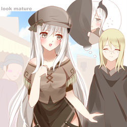 This is a pixiv picture whose title is 大人びる。.