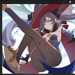 This is a pixiv picture whose title is 无题.