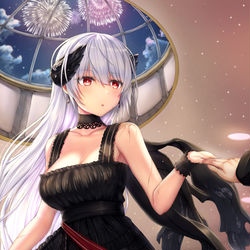 This is a pixiv picture whose title is ブラックスワンの夢.