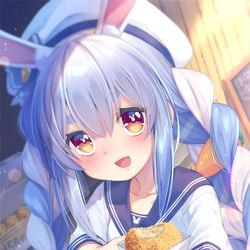 This is a pixiv picture whose title is あーんぺこらさん.