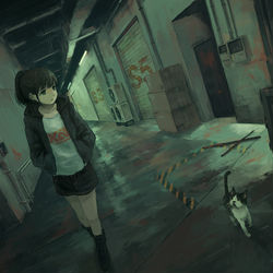 This is a pixiv picture whose title is 暗晦.