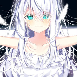 This is a pixiv picture whose title is 天使.