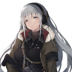 This is a pixiv picture whose title is AK-74M.