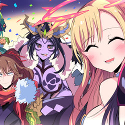This is a pixiv picture whose title is マニマちゃん獣神化…( ;∀;).