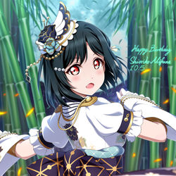 This is a pixiv picture whose title is 栞子誕！.