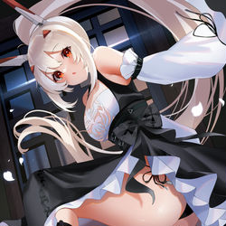 This is a pixiv picture whose title is 綾波.