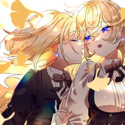 This is a pixiv picture whose title is 黄金色.