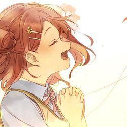 This is a pixiv picture whose title is ひとりじゃないから.