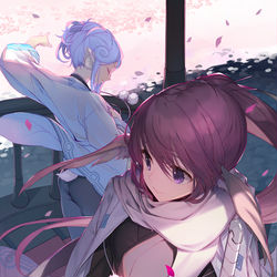 This is a pixiv picture whose title is 二國連合辺境巡警衆.